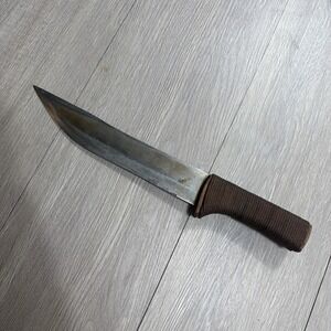 Vintage US WW2 Knife Ka-Bar Braided Handle 12" Full Length Military WWII War
